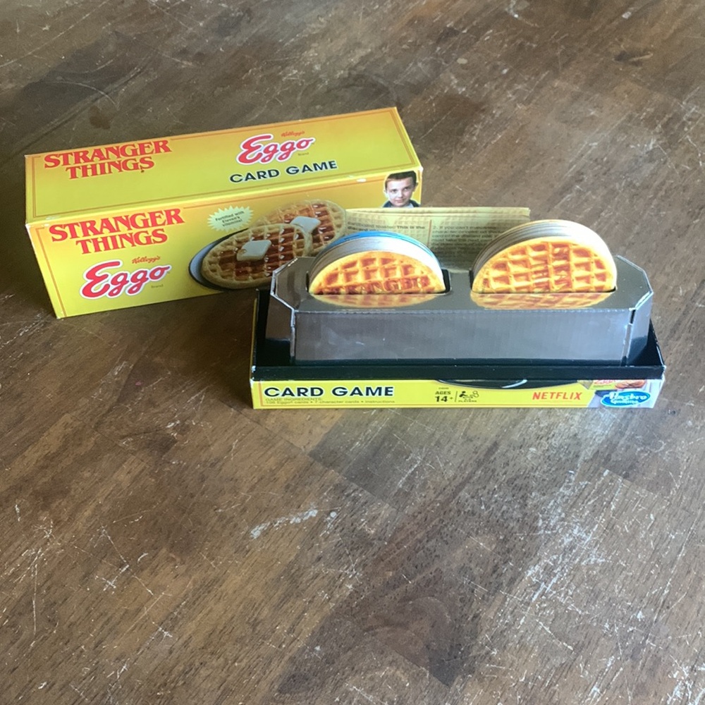 Stranger Things Eggo Card Game - Picture 3 of 3